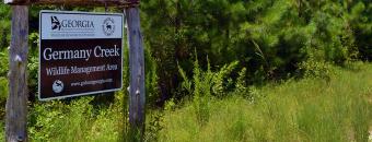 Germany Creek Sign